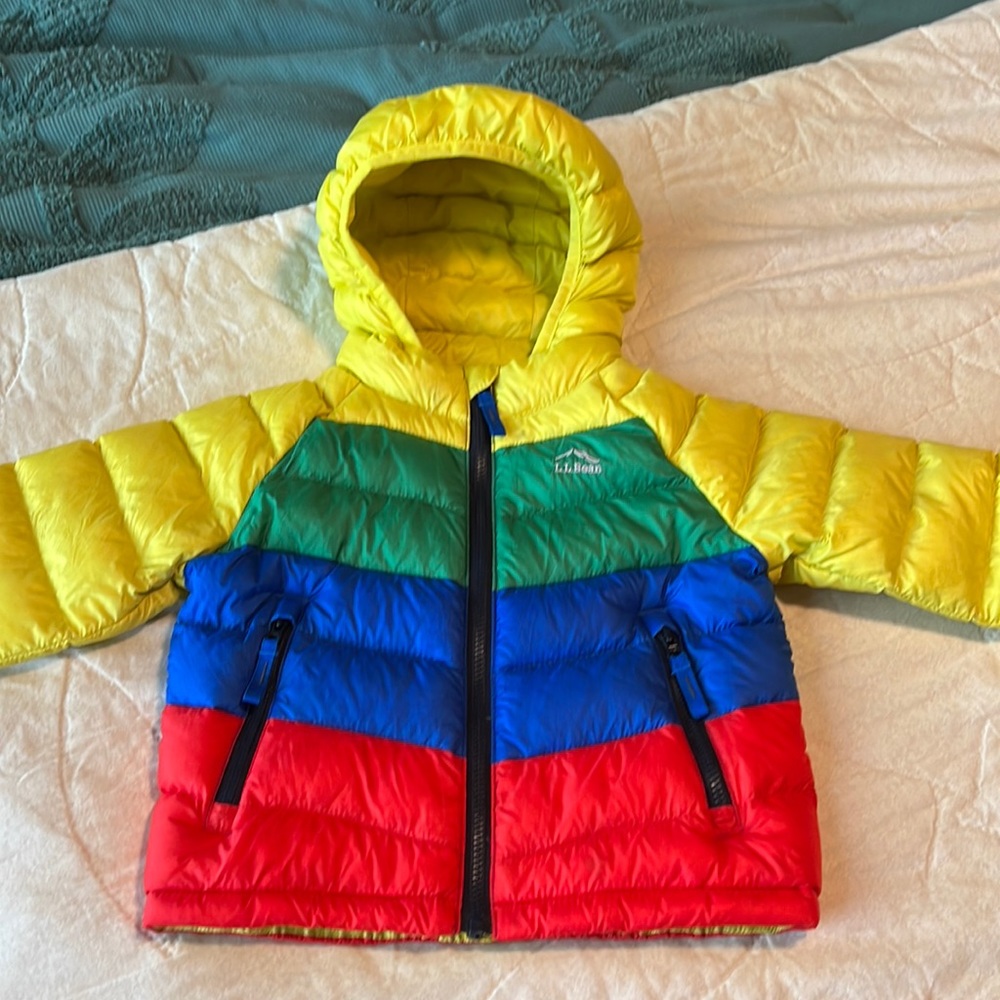 L.L. Bean Rainbow Puffer